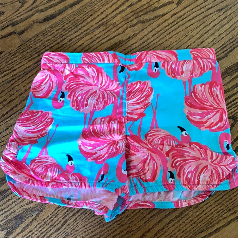 Lilly Pulitzer summer flamingo shorts!